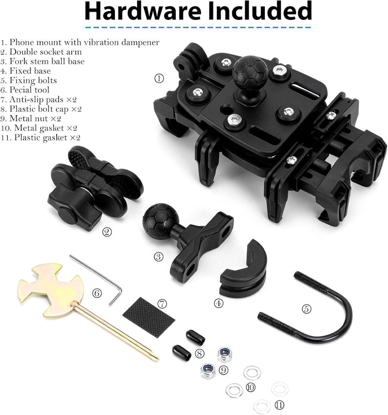 Load image into Gallery viewer, EMERK Phone Mount For Motorcycle & Bicycle