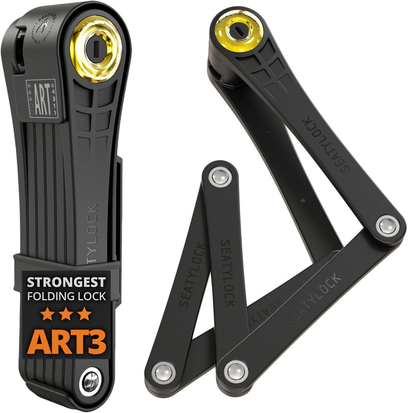 Load image into Gallery viewer, Foldylock Elite ART 3 Stars Certified Folding Bike Lock