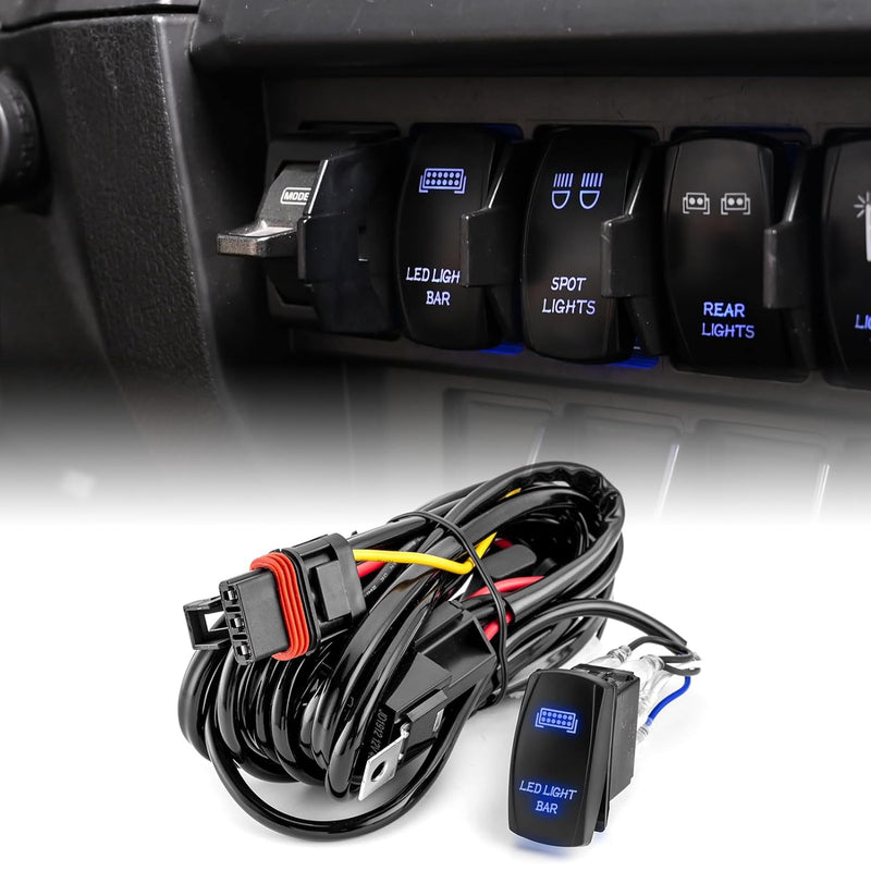 Load image into Gallery viewer, Polaris Pulse Bar Plug & Play Wiring Harness & Switch