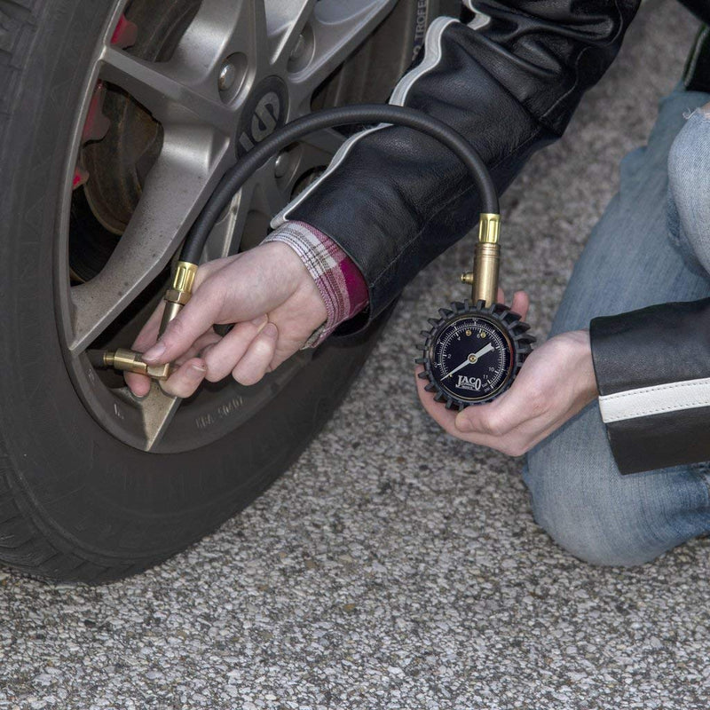 Load image into Gallery viewer, BikePro™ Presta Tire Pressure Gauge - 60 PSI | Presta & Schrader (Mountain Bikes)