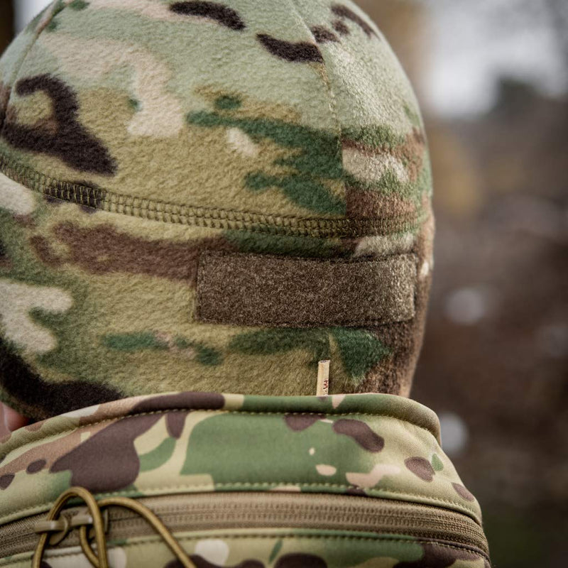 Load image into Gallery viewer, M-Tac Fleece Tactical Watch Cap Beanie With Patch Panel (270 g/m2)