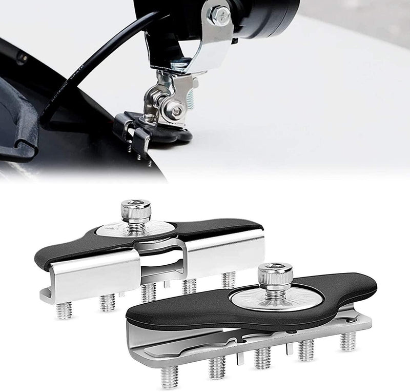 Load image into Gallery viewer, (2pcs/set) Universal LED Light Bar Spot Light Mounting Brackets Clamp Holder Design for Jeep Truck SUV Offroad
