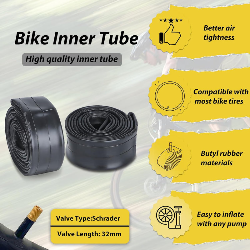 Load image into Gallery viewer, Bike Tube Set 20“/24”/26"/27.5“/29”