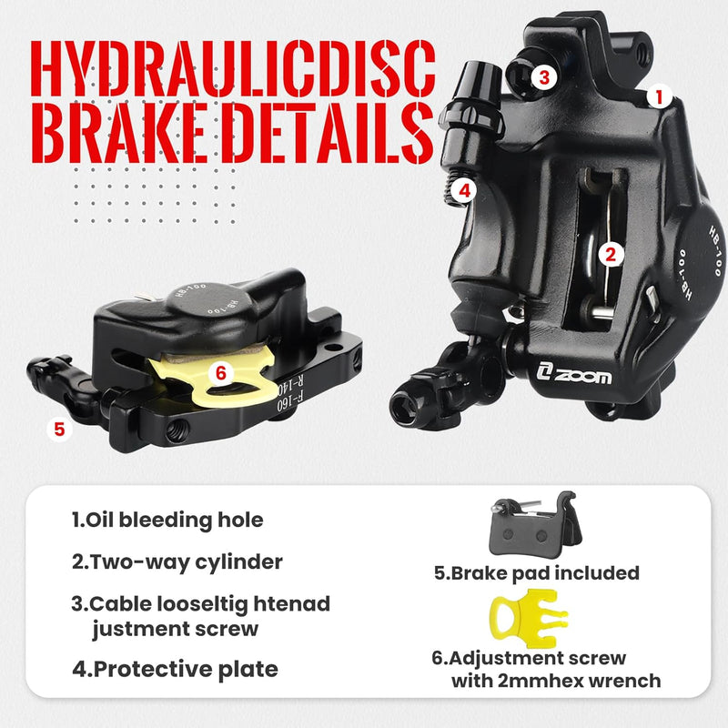 Load image into Gallery viewer, ZOOM XTECH HB-100 Brake Caliper