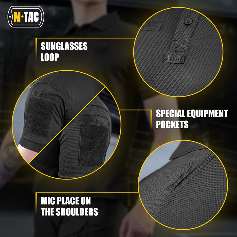 Load image into Gallery viewer, M-Tac Polo Elite Tactical Coolmax
