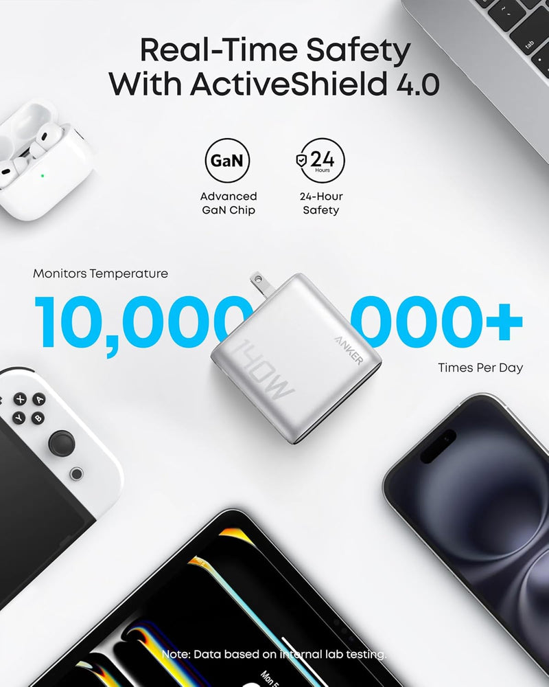 Load image into Gallery viewer, Anker Laptop Power Bank (25K, 165W, Built-In and Retractable Cables)