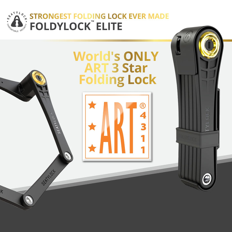 Load image into Gallery viewer, Foldylock Elite ART 3 Stars Certified Folding Bike Lock