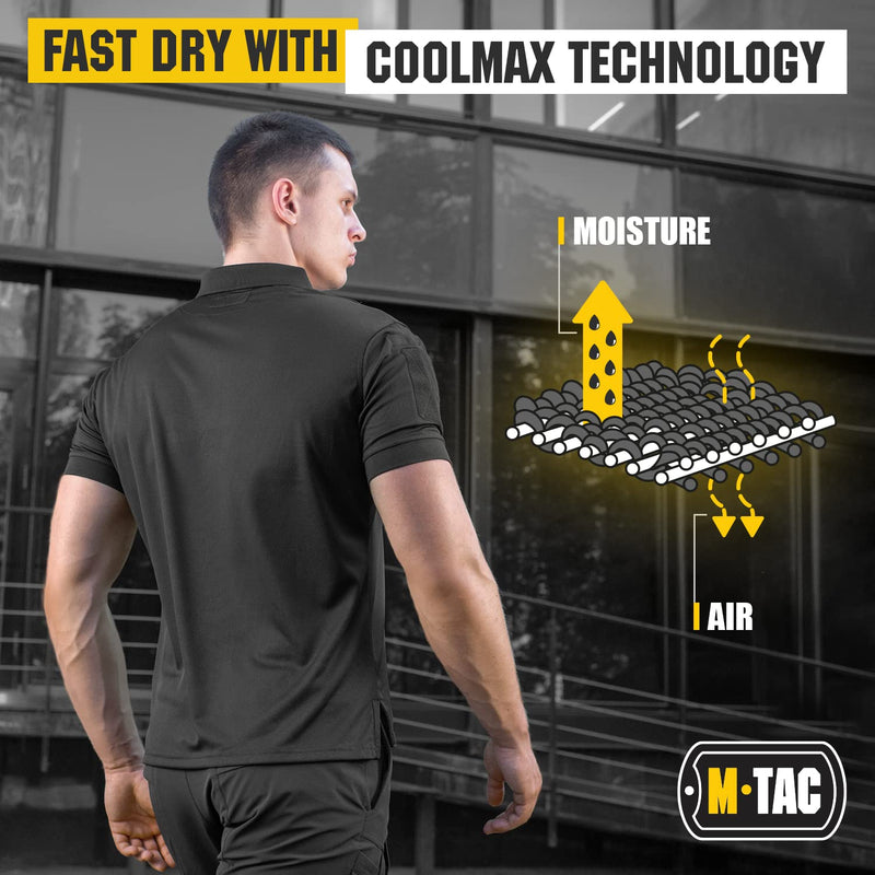 Load image into Gallery viewer, M-Tac Polo Elite Tactical Coolmax