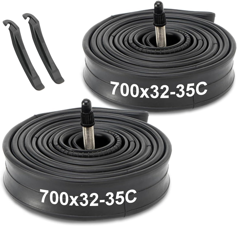 Load image into Gallery viewer, Road Bike Tire Inner Tube - 700×25C - 35C