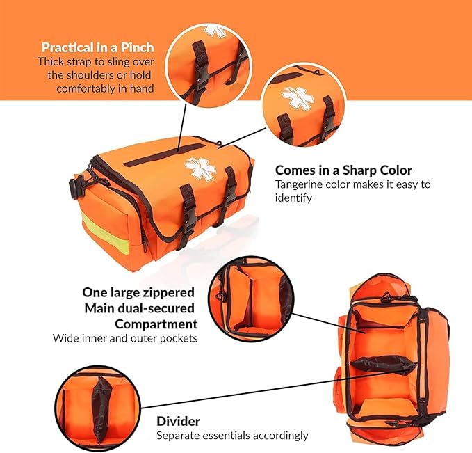 Load image into Gallery viewer, Deluxe EMT Trauma Kit - Fully Stocked First Responder Bag