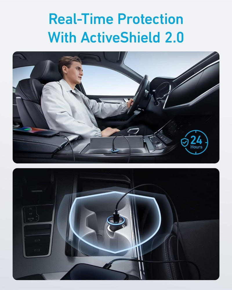 Load image into Gallery viewer, Anker <b>323</b> Car Charger (52.5 W)