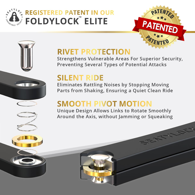 Load image into Gallery viewer, Foldylock Elite ART 3 Stars Certified Folding Bike Lock
