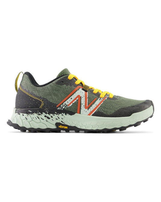 Men's New Balance Fresh Foam X Hierro V7, Deep Olive Green/Black, 11.5 D Medium - Skoutley Outdoors LLC