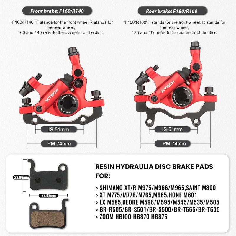 Load image into Gallery viewer, ZOOM XTECH HB-100 Brake Caliper