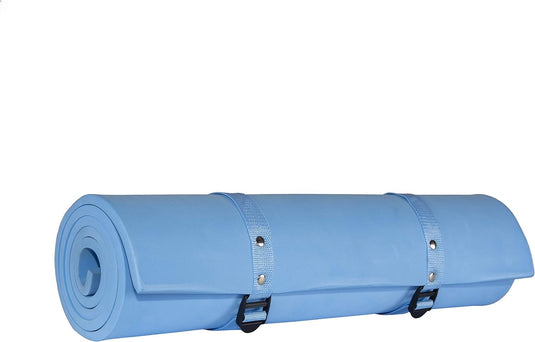 Stansport Packlite Sleeping Pad - Blue - Deluxe - 72 x 19 x 5/8