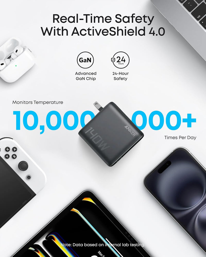 Load image into Gallery viewer, Anker Laptop Power Bank (25K, 165W, Built-In and Retractable Cables)
