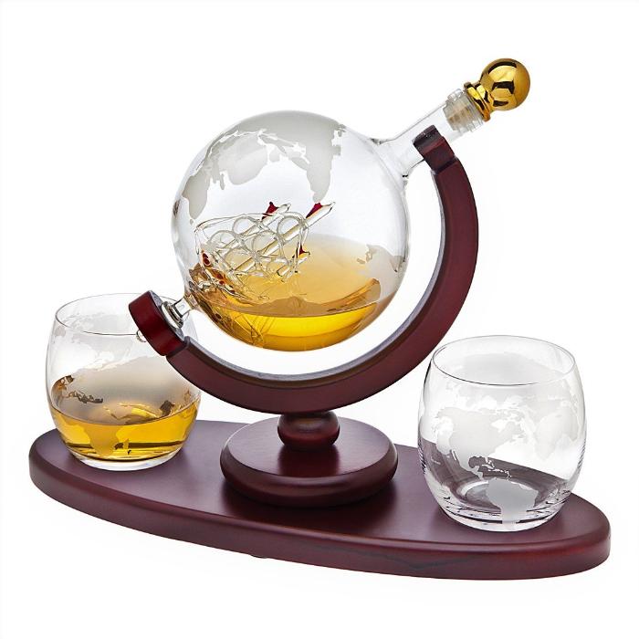 Load image into Gallery viewer, The Globe Decanter Set