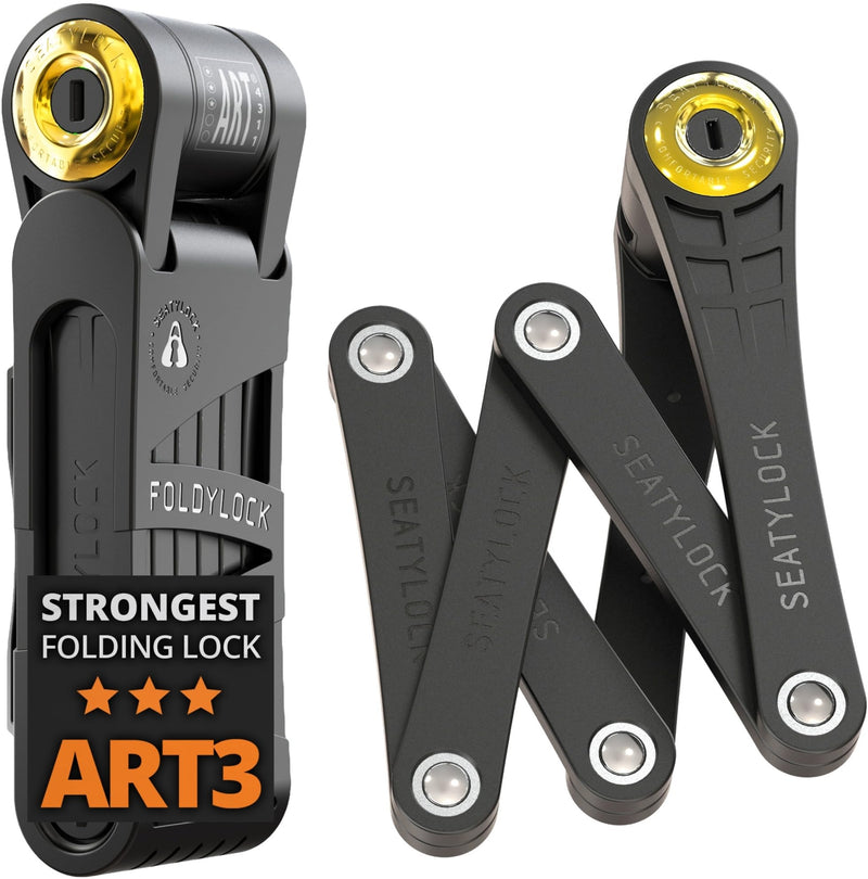 Load image into Gallery viewer, Foldylock Forever ART 3 Stars Certified Folding Bike Lock