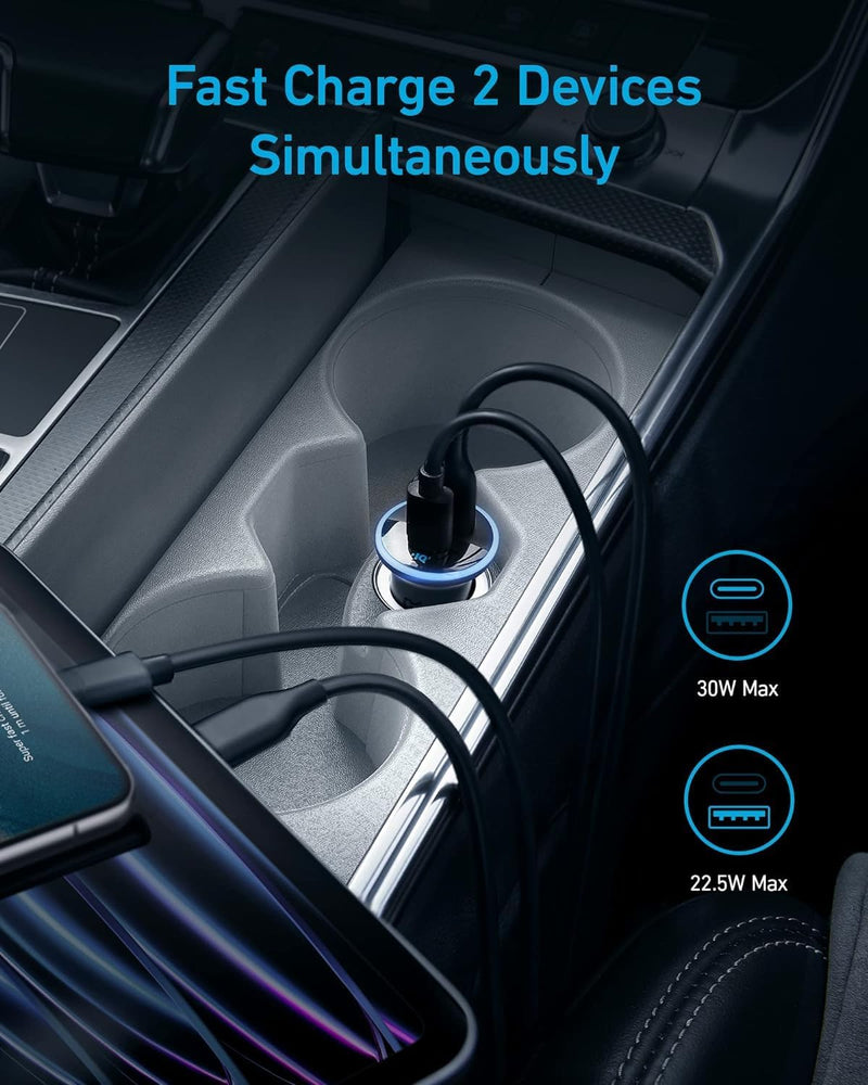 Load image into Gallery viewer, Anker <b>323</b> Car Charger (52.5 W)