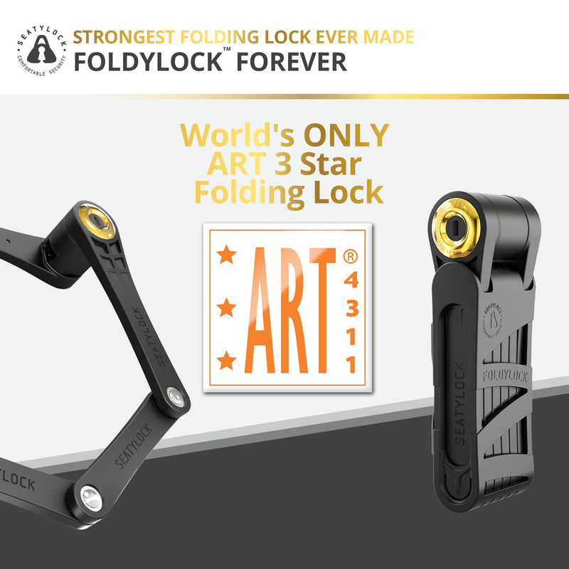 Load image into Gallery viewer, Foldylock Forever ART 3 Stars Certified Folding Bike Lock