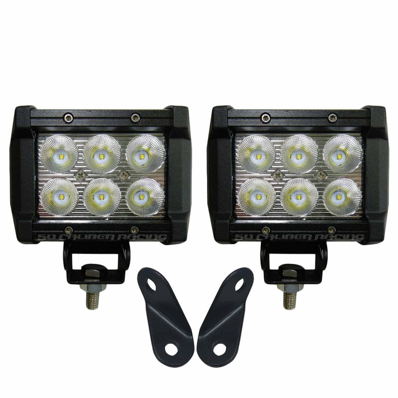 Load image into Gallery viewer, Polaris RZR 170 Pod Light Mounting Brackets