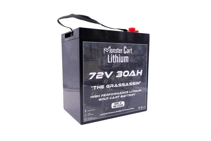 Load image into Gallery viewer, 72V 30AH - "THE GRASSASSIN" - BLUETOOTH HIGH PERFORMANCE LITHIUM GOLF CART BATTERY - GC2 GROUP