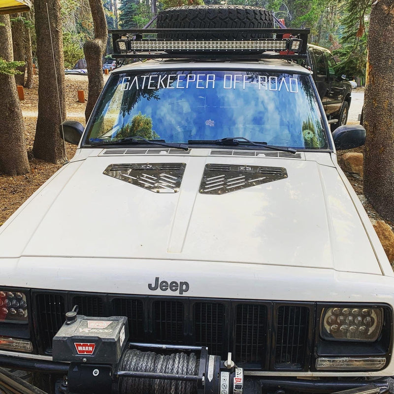 Load image into Gallery viewer, 1984-2004 Jeep Cherokee Grand Cherokee XJ ZJ WJ Universal Hood Vents