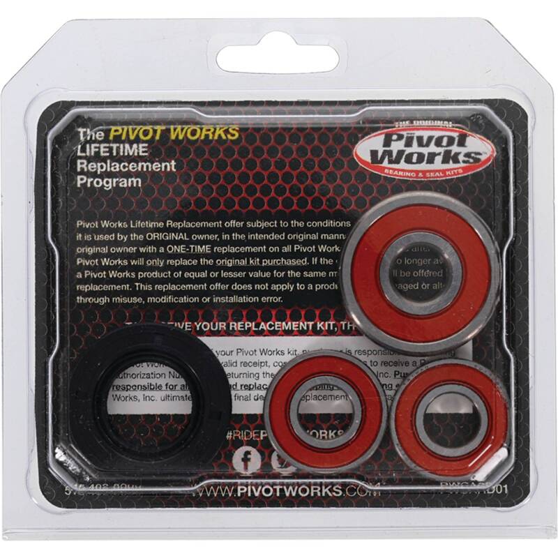 Pivot Works Yamaha Wheel Bearing Kit Premium Bearings