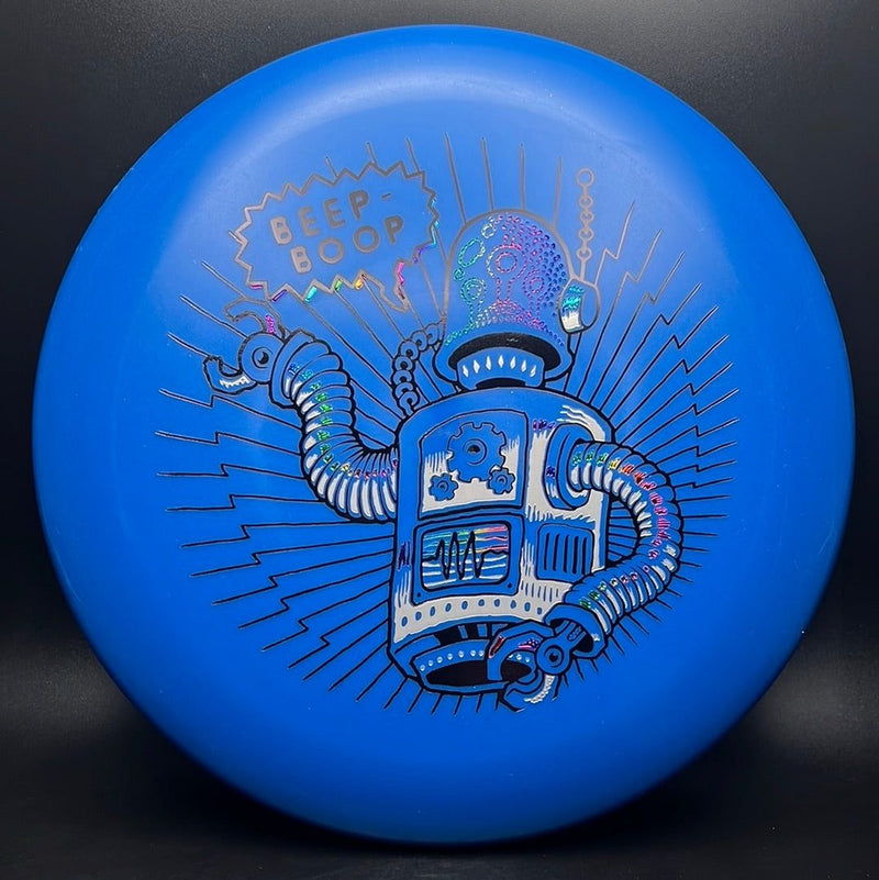 Load image into Gallery viewer, D-Blend Alpaca (Blue) - "Beep Boop" X-Out