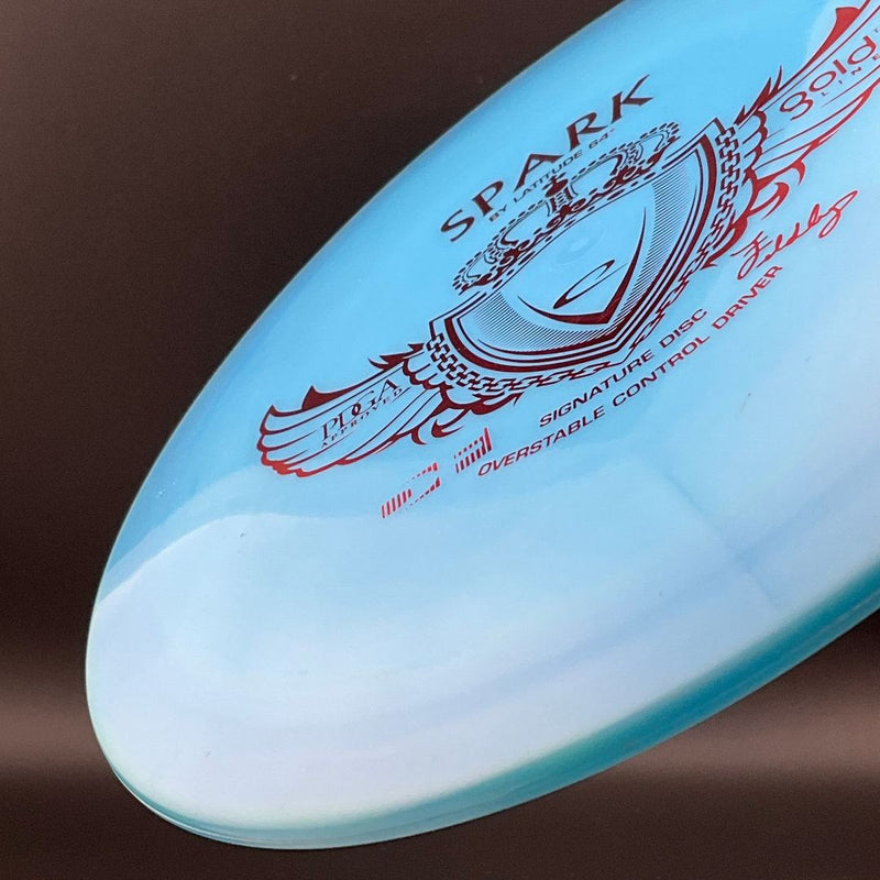 Load image into Gallery viewer, Gold Spark - PFN - Dave Feldberg Signature - Wings Stamp