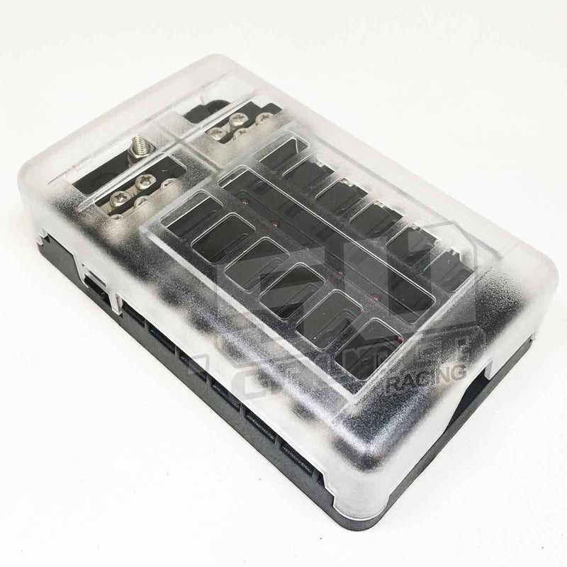 Load image into Gallery viewer, 12 Way Standard LED Circuit Screw Fuse Block