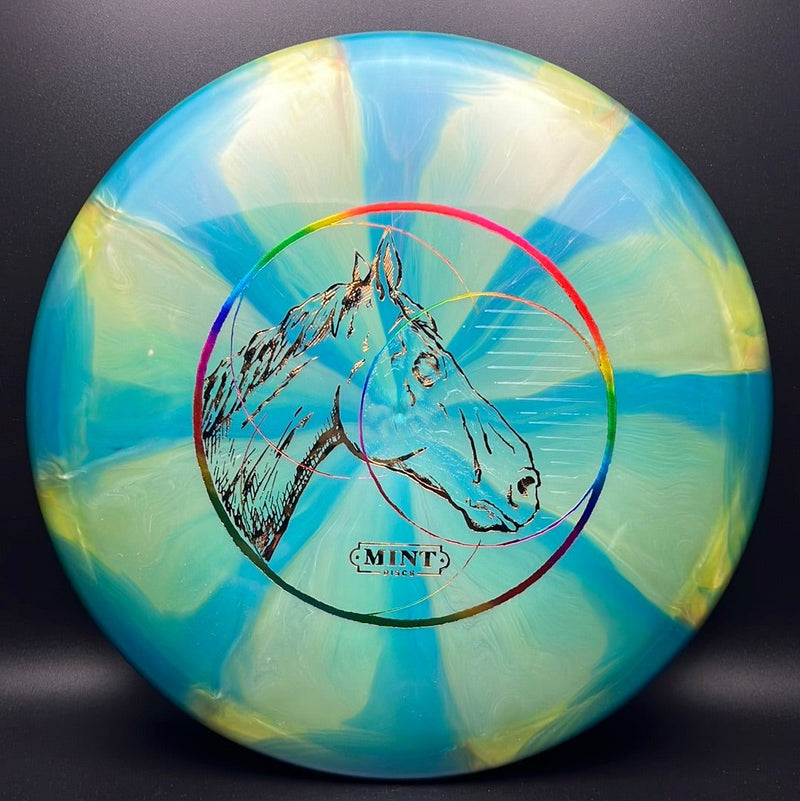 Load image into Gallery viewer, Sublime Swirl Mustang - "UV X-Ray" by ZAM - UV Reactive Foil