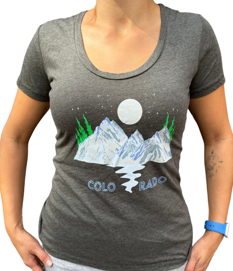 Load image into Gallery viewer, Colorado Summit Stream Shirt (Grey)