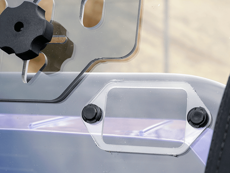 Load image into Gallery viewer, Spike Yamaha 2019+ YXZ Vented Rear Windshield