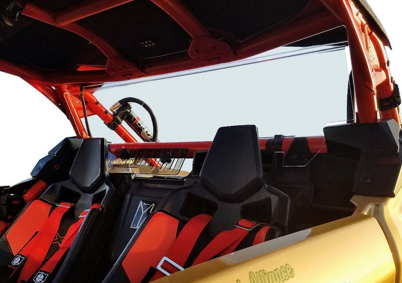 Load image into Gallery viewer, Spike Can-Am Maverick X3 Rear Shield With Sliding Vent