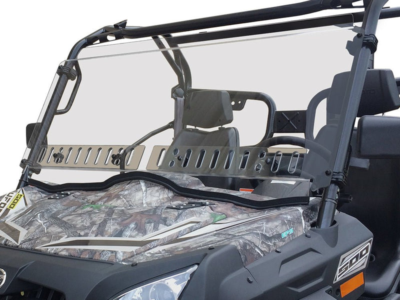 Load image into Gallery viewer, Spike CF Moto U-Force 500/800 Dual Venting Scratch Resistant Windshield