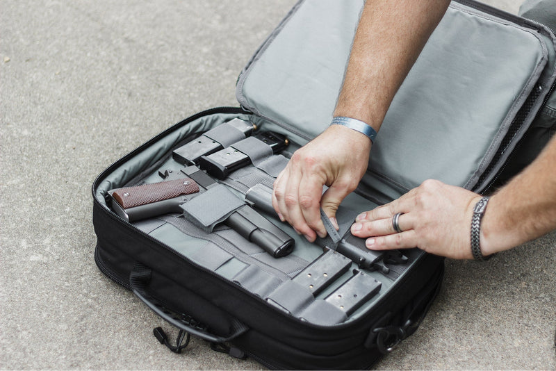 Load image into Gallery viewer, Four Gun Pistol Pack, Range Bag