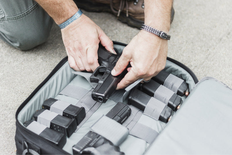 Load image into Gallery viewer, Four Gun Pistol Pack, Range Bag