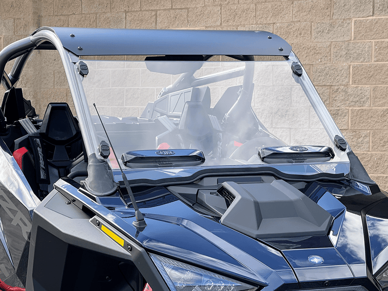 Load image into Gallery viewer, Spike POLARIS PRO-R Dual Vented Front Windshield-HC