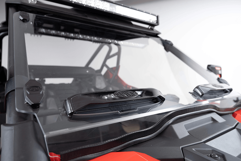 Load image into Gallery viewer, Spike Polaris RZR PRO Venting Windshield Featuring Tool-less Rapid Release