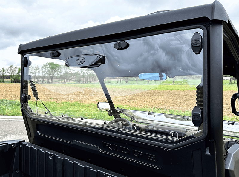 Load image into Gallery viewer, Spike Kawasaki Ridge Rear Shield With Adjustable Vent