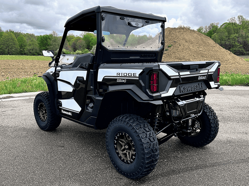Load image into Gallery viewer, Spike Kawasaki Ridge Rear Shield With Adjustable Vent