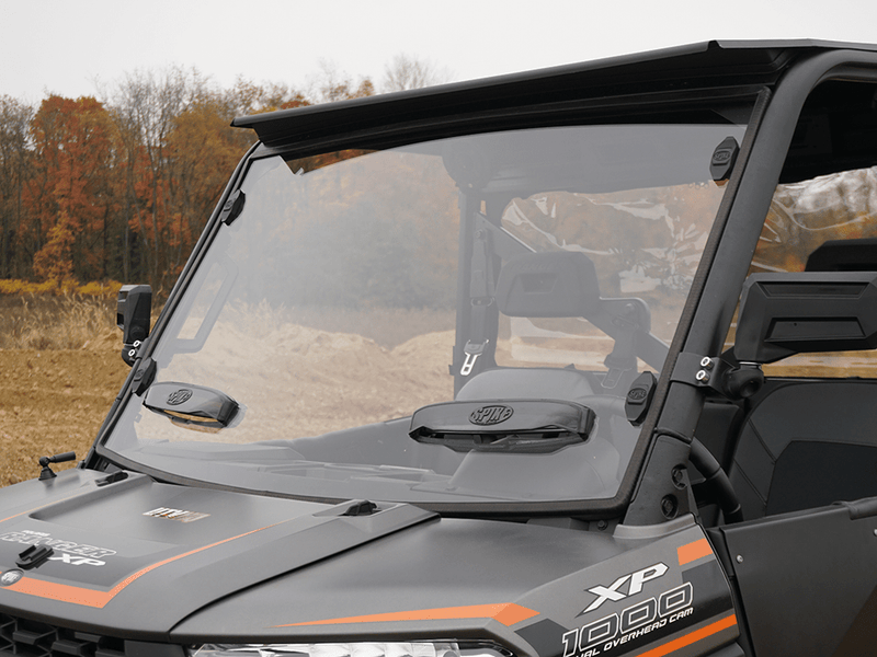Load image into Gallery viewer, Spike Polaris Ranger Full Size (Pro-Fit) Venting Windshield With TRR (Tool-Less-Rapid-Release) Mounting System