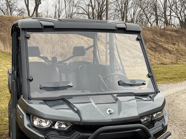 Load image into Gallery viewer, Spike CF Moto U-Force 1000 Dual Vented Full Windshield -HC