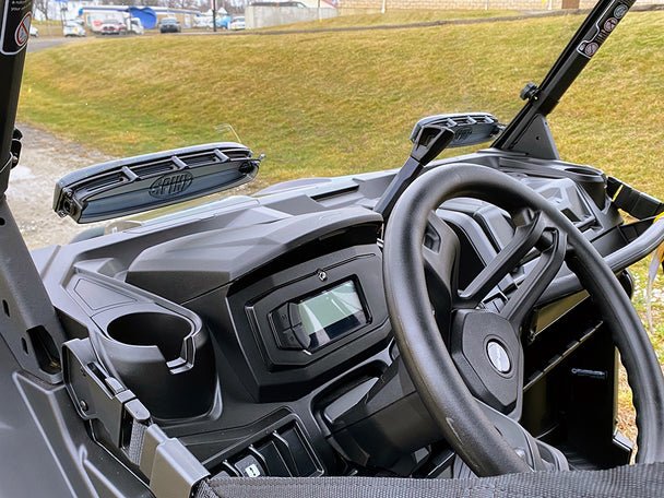 Load image into Gallery viewer, Spike CF Moto U-Force 1000 Dual Vented Full Windshield -HC