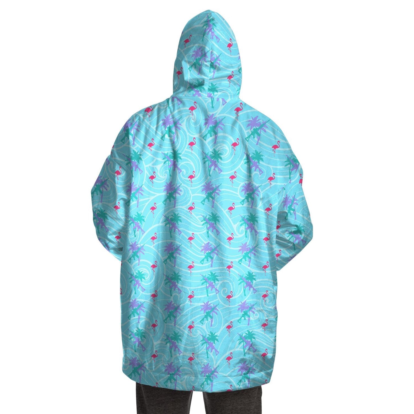 Rad Palm Tropical Tidal Wave Snug Hoodie