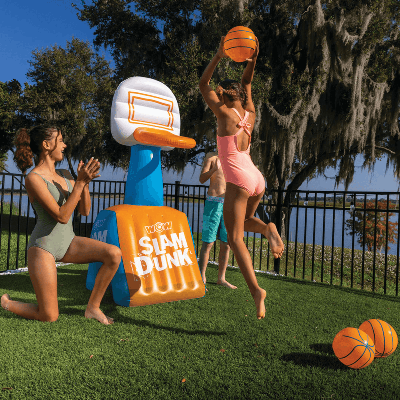 Load image into Gallery viewer, WOW Watersports Slam Dunk Hoop and Basketballs