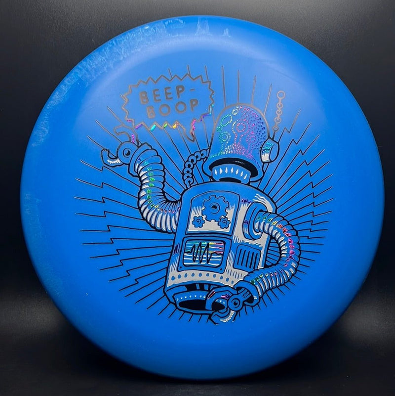 Load image into Gallery viewer, D-Blend Alpaca (Blue) - "Beep Boop" X-Out