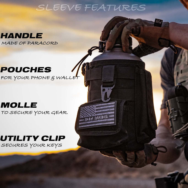 Load image into Gallery viewer, 64oz Battle Bottle Water Bottles