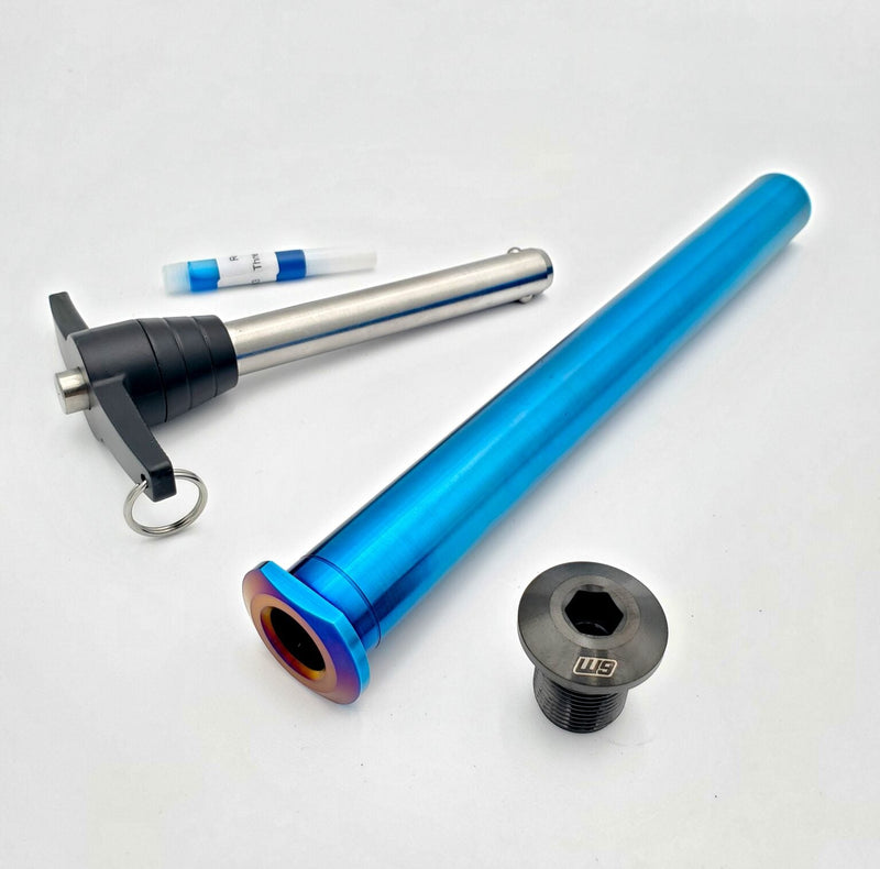 Load image into Gallery viewer, Stark Varg titanium rear axle - Warp 9